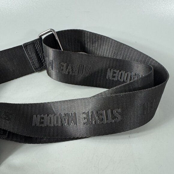 Steve Madden Black Nylon Adjustable Strap - Picture 4 of 8